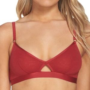 Red Cosabella Bralette